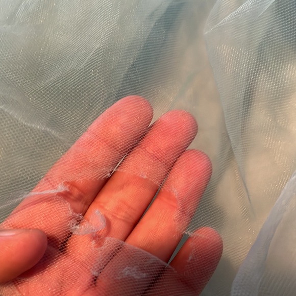 Cinderella princess dress with arm sleeves and a beautiful tiara. - Picture 5 of 5